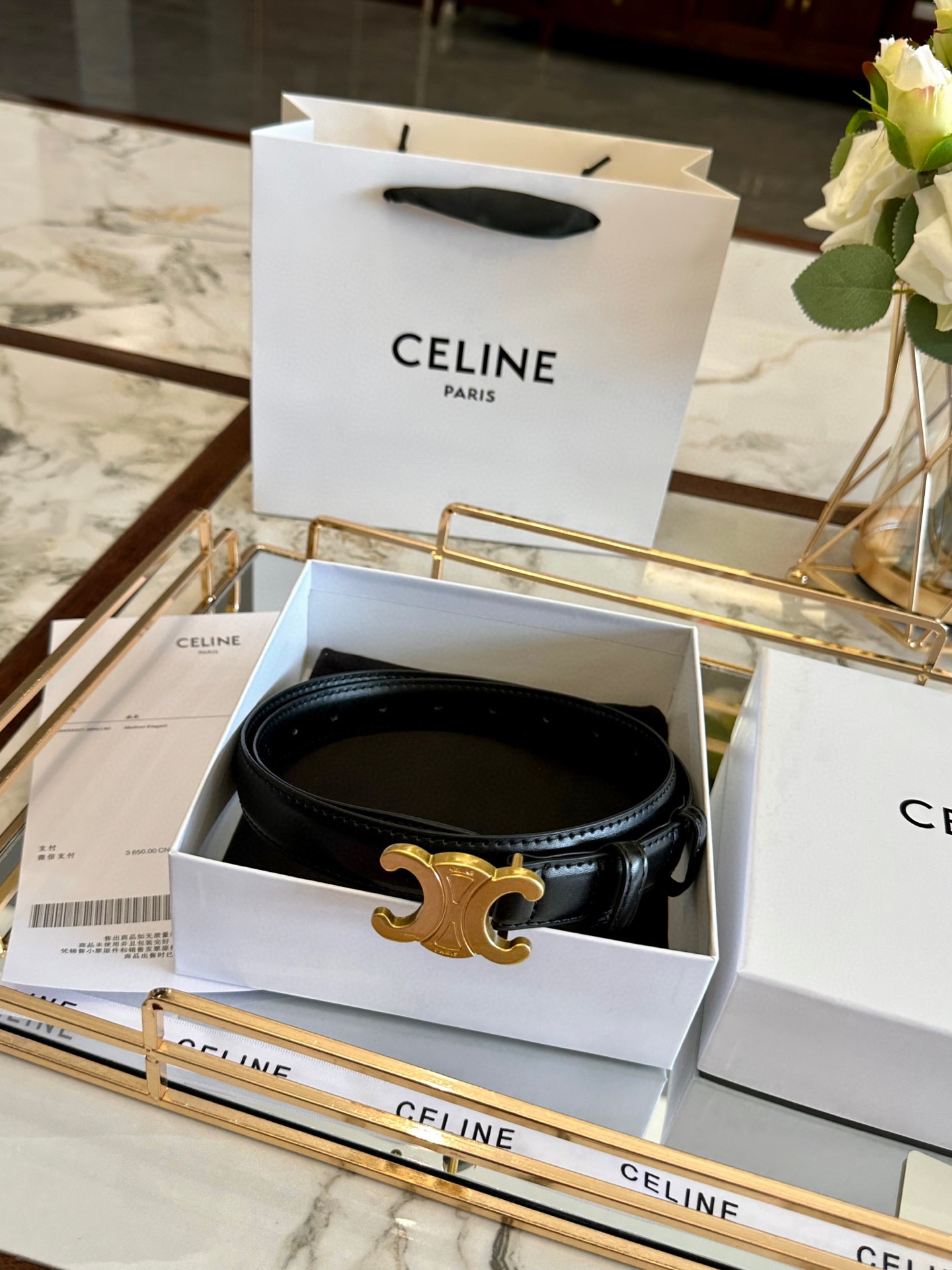 CELINE belt model 20